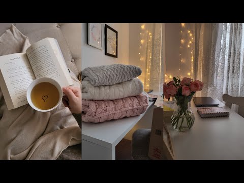 simple & slow life in my house 🏠 | h&m winter haul , Financier baking ,winter vibes