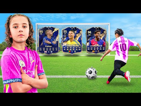 EPIC FC 25 CARD BATTLE VS 13 YEAR OLD PRO FOOTBALLER