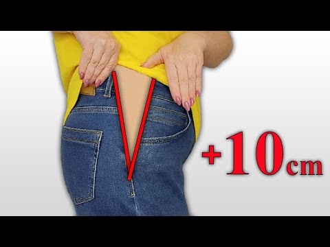 ✅DON’T MISS THIS! The Best Way to Expand the Waist of Jeans