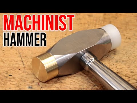 Making a Machinist Hammer With Brass Face