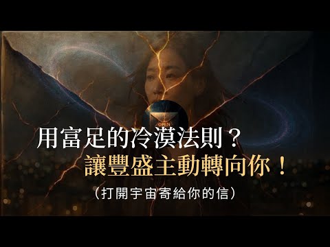【顯化悖論】你越渴望，它越逃走！請停止「追逐」，用「富足的冷漠」法則，讓豐盛主動轉向你！