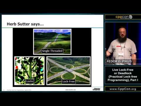 CppCon 2015: Fedor Pikus PART 1 “Live Lock-Free or Deadlock (Practical Lock-free Programming)"