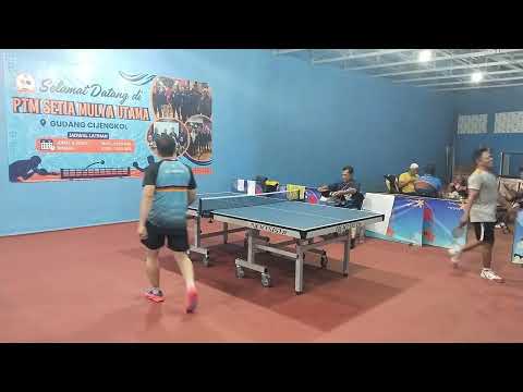 Zenik backhand porda vs. Rahman#pingpong