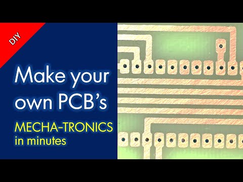 Reliable DIY PCB's at home