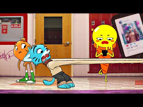 Gumball and Darwin trying to get back Sarah (The Wonderfully Weird World of Gumball)