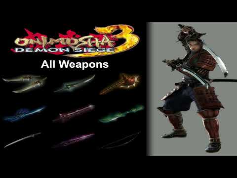 【Onimusha 3: Demon Siege】Samanosuke Moveset All Weapons & Onimusha Transformation