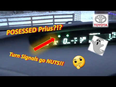 This Prius is POSESSED!!! Hazard Flashers go NUTS!! (You Won't Believe it)
