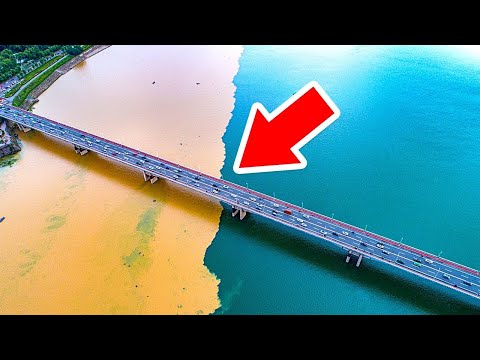 Was Passiert, Wenn Zwei Flüsse Aufeinandertreffen