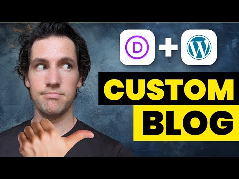 Custom Blog Post Template With Divi Theme - Wordpress Beginners Tutorial