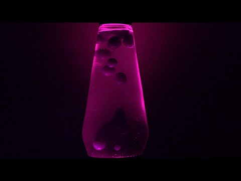 Relaxing Purple Lava Lamp with Soothing Jet White Noise