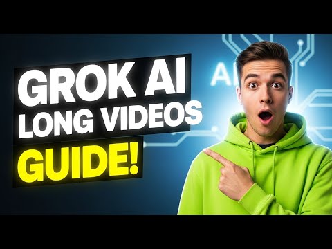 How to Create Long YouTube Videos for FREE Using Grok AI Video Generator  (Full Workflow)