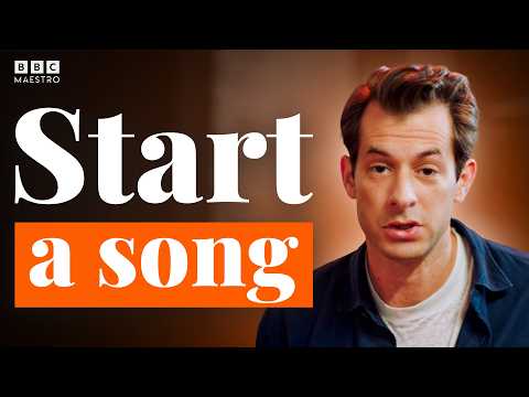 Watch Mark Ronson turn a sample into a song | Meet your Maestro | BBC Maestro
