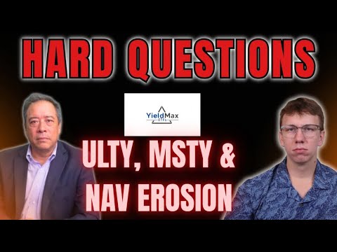 The TRUTH Behind ULTY Dropping, MSTY, NAV Erosion & MORE!