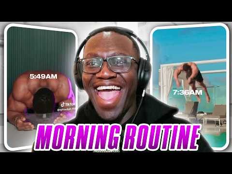 This Guy Is Not Real !! (Morning Routine)
