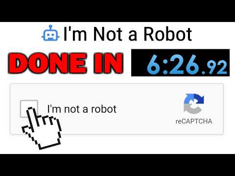 I beat the Hardest Captcha World Record AGAIN! (6m26s)