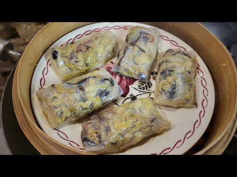 GALETTES DE RIZ VEGETARIENNES CUITES A LA VAPEUR