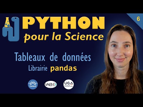 Gestion de tableaux de données avec pandas | Python pour la Science #6