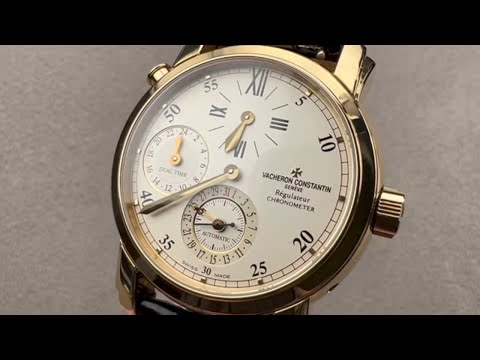 Vacheron Constantin Malte Dual Time Regulator 42005/000J-8901 Vacheron Constantin Watch Review