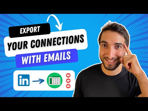 How To Export Your LinkedIn Contacts And Find Their Professional Emails
