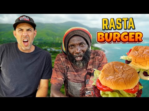 Rasta BURGERS! The Best Veggie Burgers on Earth 🍔