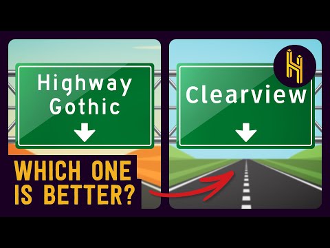 The Decades-Long Fight Over The Font on Highway Signs