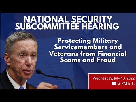 Protecting Military Servicemembers and Veterans from Financial Scams and Fraud