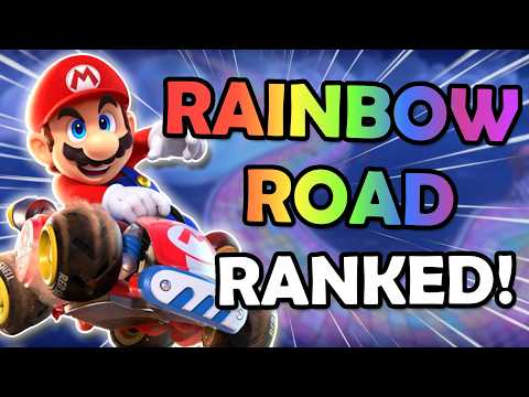 Ranking Every Rainbow Road in Mario Kart!