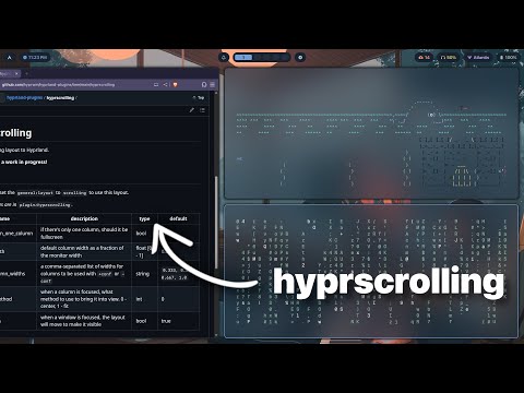Turn Hyprland into Niri with Hyprscrolling