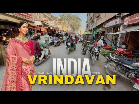 Discover the Hidden Gems of VRINDAVAN INDIA in 2025 🇮🇳 Waling Tour