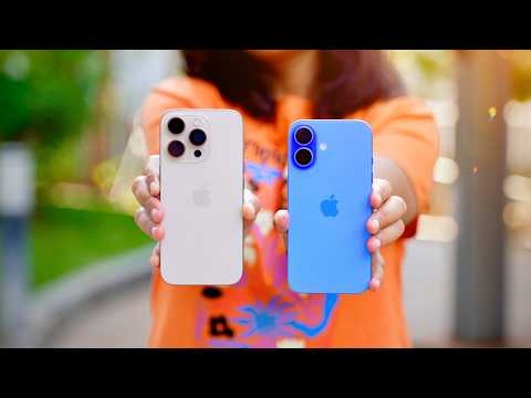 iPhone 16 Pro vs iPhone 16 Detailed Camera Comparison | 11 Months Later