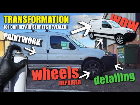Full Car Restoration using ONLY DIY Products! Amazing Results! (CAR FLIP)