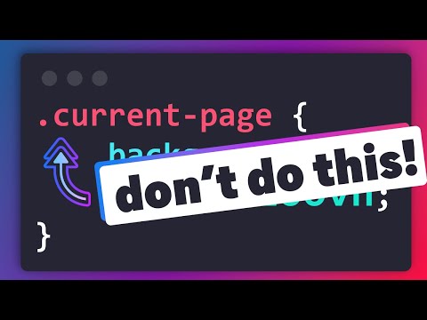 How to write Semantic CSS