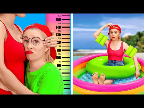 HACKS FÜR GROßE UND KLEINE LEUTE || Lustige Situationen Und Nachempfindbare Momente auf 123 GO!