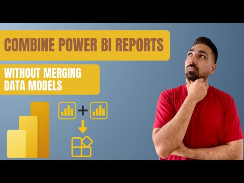 How to Combine Multiple Power BI Reports Without Merging Data Models? | #powerbi #powerbiapp