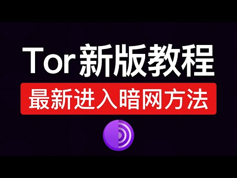 【2025最新版】暗网访问教程大全，全平台轻松访问暗网！tor浏览器使用教程（windows电脑/安卓手机/mac/ios），tor browser洋葱浏览器怎么用，dark web