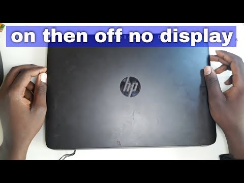 HP EliteBook 840 turns on then off no display. (Chip level motherboard Repair.)