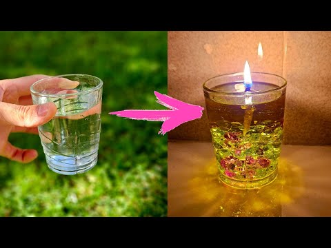 Never buy candles again! See how to make one homemade, endless, eco-friendly candle (quick and easy)