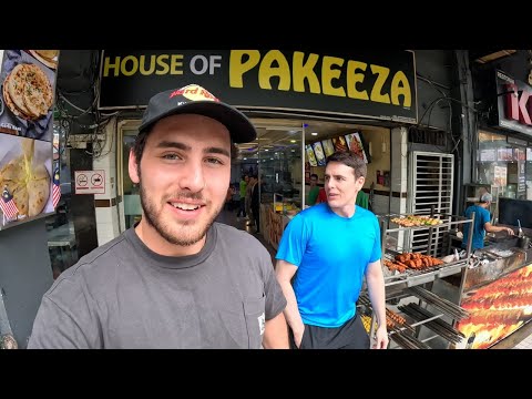 Luke Damant & Dale Philip Eat Cheese Paratha 🇵🇰 🇲🇾