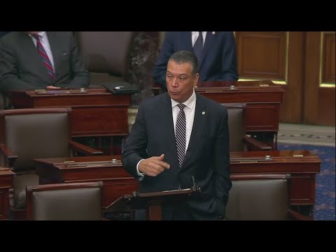 Sen. Padilla delivers speech following removal from DHS news conference | Full speech