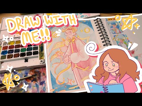 drawing and discussing ☆ is there a “right” way to make art?