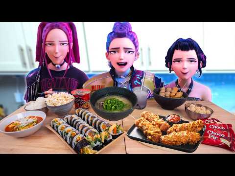 I Made the MOST Viral Food from K-Pop Demon Hunters