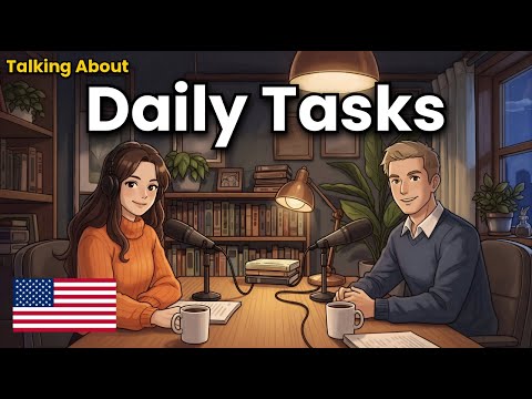 How to Talk About Daily Tasks in English | English Conversation Practice