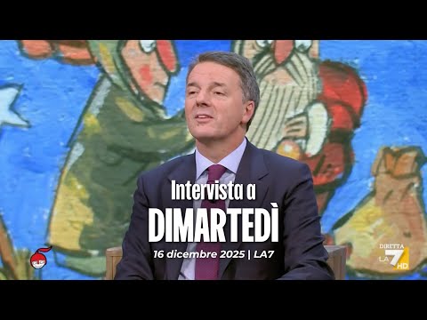 Matteo Renzi ospite a diMartedì | 16/12/2025