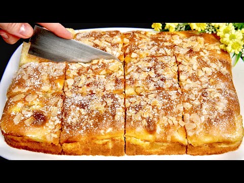 🍎🍏Der berühmte deutsche Apfelkuchen, der die Welt verrückt macht! Nach altem Rezept!