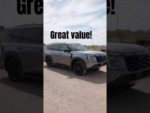 VALUE! Check out the Nissan Armada Pro 4x #shorts