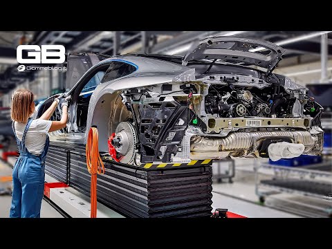 How the Porsche 911 Is REALLY Made 🇩🇪 Full FACTORY Tour in Zuffenhausen