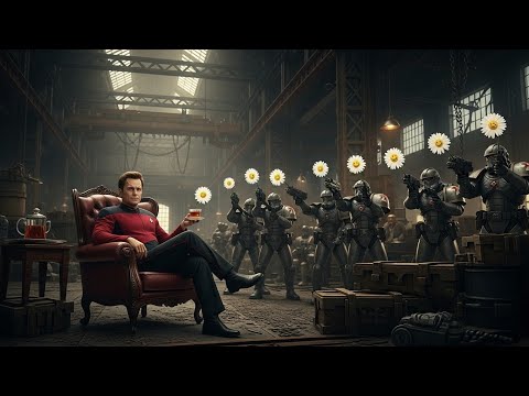 What If Q from Star Trek Enters Warhammer 40k?