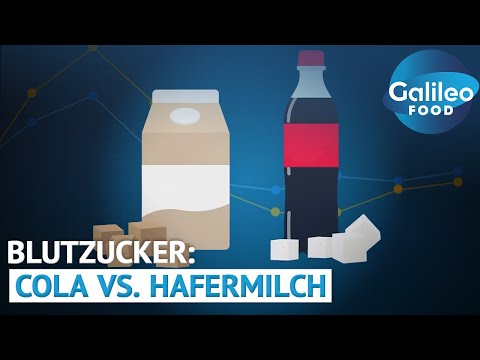 Schock-Experiment: Lässt Hafermilch Blutzucker stärker steigen als Cola?! | Galileo Food