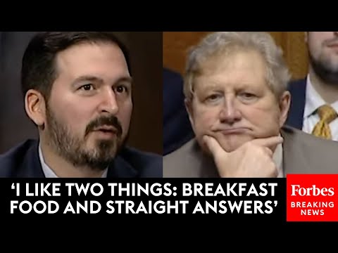 'I'm Just Looking For—No Disrespect—A Straight Answer': John Kennedy Presses Witness About AI