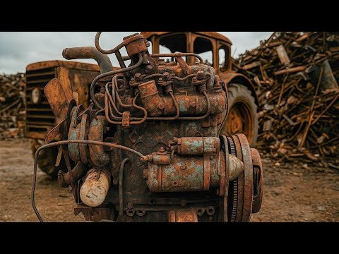 After 30 Years Dead, Kubota Engine Comes Back Like a Beast – Kubota Engine Restoration